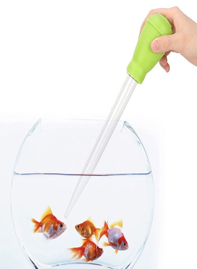 VAYINATO Nepall Nyn-002 Acrylic Manual Small Fish Tank Suction Water Changer,Dropper Pipette Turkey Baster Fish Waste Remover,Aquarium Gravel Cleaning Straw Aquarium Tool,45Ml - Image 2